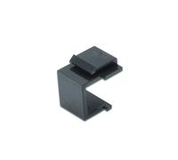 Digitus DNBLIND Tappo Chiusura per Pannelli Patch Vuoti O Prese, Nero, Keystone Module - Tappo Cieco, Universale