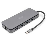 Digitus docking station USB-C a 11 porte con alloggiamento per SSD - Nouvo
