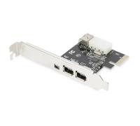 Digitus DS-30201-5 3+1 Porte Scheda controller FireWire 400 FireWire 400 PCIe