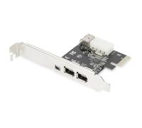 DIGITUS DS-30201 - Scheda PCIe 3Firewire 1394a (3+1 porta)