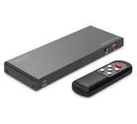 DIGITUS DS-55335 Switch HDMI 4x1 - 4 Ingressi 1 Uscita - UHD 8K/60 Hz HDTV: 7680 × 4320p - HDCP 2.3 & HDMI 2.1 - HDR, CEC, Deep Color, DTS, Dolby Digital, LPCM - Per TV, Monitor, PS5, PS4, Xbox