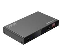 Digitus DS-55339 1+2 Porte Distributore, splitter HDMI Contenitore in metallo,