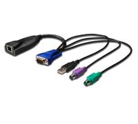 Digitus DS19202 Cavo per Switch KVM Digitus Collegamento Rj45 - USB/Ps2/VGA