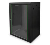 Digitus Dynamic Basic Armadio Rack da Parete 19" 16U 816x600x450mm Nero