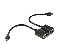 DIGITUS ESTENSORE HDMI - 2 CAVI ETHERNET CAT 6 - 30MT (LKEXT15)**PUOI PAGARE ANCHE ALLA CONSEGNA!!!**