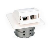 DIGITUS FTTH Glasfaser Unterputz-Wandanschlussdose SC/LC ADA DN-93201