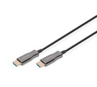 DIGITUS HDMI 2.0b AOC hybrid fiber optic cable - 10m - UltraHD resolution up to