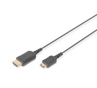 DIGITUS HDMI High Speed HighFlex connection cable, Type C to Type A - 2 m, Ultra