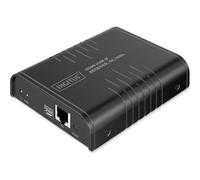 DIGITUS HDMI KVM IP Receiver 4K/60Hz Kvm switch USB 2.0 KVM CAT 6 200 DS-55356
