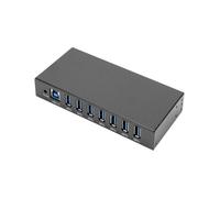 DIGITUS industrieller 7-Port USB-Hub - 7X USB-A - USB 3.0-5 Gbps - USB SuperSpee
