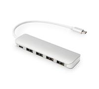 Digitus Hub USB Type-C™ a 4 porte (USB 3.0) + PD