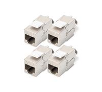 Digitus Keystone module Cat-6A Shielded - 4 pieces - RJ45 socket - 500 MHz 10GBa