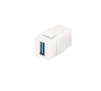 DIGITUS Keystone USB 3.0 - per DN-DN-93404 - Bianco puro (RAL 9003), Modulo Keystone - Usb 3.0, Multimedia