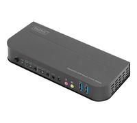 DIGITUS DS-12850 - Switch KVM, 2 porte, DisplayPort, HDMI
