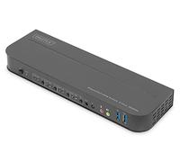 Digitus Switch KVM, 4 porte, 4K60Hz, x DP in, 1 DP/HDMI out [DS-12890]