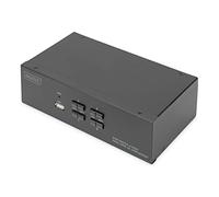 Digitus Switch KVM, 4 porte, Dual Display, 4K, DisplayPort® [DS-12882]