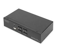 Digitus DS-12880-KVM/Audio/USB-Switch-4 X KVM Porta (S)