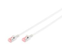 Digitus LAN Cable Cat 6-10m - Slim - RJ45 Network Cable - U/FTP Shielded - 1 Gbp