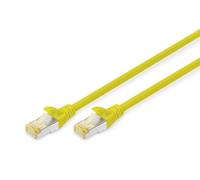 DIGITUS LAN Cable Cat 6A - 0.25m - RJ45 Network Cable - S/FTP Shielded - 10 Gbps