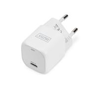 DIGITUS Mini USB charger with a power of up to 20 W for all types of USB-C™ devi