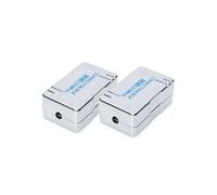 DIGITUS Modulo di connessione LSA Cat 6, 2 Pezzi, Schermato, Connettore a dislocamento di Isolamento Cat6 LSA, da AWG 22 a AWG 26, per Cavi Ethernet, Cavi di Rete, Cavi di Installazione, Argento