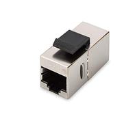 Digitus Modulo Keystone, attacco Cat 5e, 2 prese RJ45 (8P8C), per pannello patch modulare, schermato a 360°., Keystone Clutch - Rj45, Cat 5E - Schermato