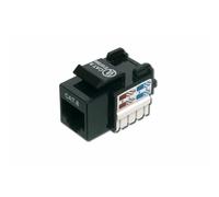 DIGITUS Modulo Keystone Cat-6 non schermato - Presa RJ45 - 250 MHz 1GBase-T - AWG 26-22 - Installazione senza attrezzi - Bianco