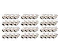 Modulo Keystone Cat 6A Schermato Con Supporto Dei Cavi Intelligente - 48 Pezzi