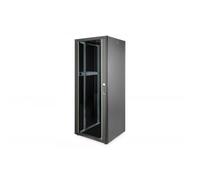 DIGITUS Netzwerkschrank Basic 48,3cm 19Zoll 42HE schwarz 8/8 H2035mmxB800mmxT800