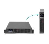 DIGITUS OnLine USV-System UPS online 1000 W 240 min 1000 W 19 " DN-170093