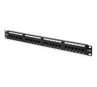Digitus DN91524U Pannello Patch 19" Non Schermato UTP 24 Porte 8 Poli Rj45 per Reti Categoria 5E, 1 Unità