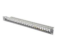 DIGITUS Pannello patch modulare 24 porte Grigio Montaggio a rack 1U DN-91410