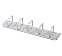 Digitus Listello Guida Cavi 19'' (2 Unita') Grigio Ral 7035 Con 5 Anelli (Dn-19