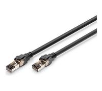 DIGITUS Patchkabel Cat 8.1 S/FTP Cavo Rete SFTP 3 m Fumo DK-1843-030