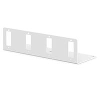 DIGITUS - Piastra Adattatore per DN-96800S-2, Grigio (RAL 7035) 4X SC-DX, LC-QD