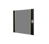 DIGITUS Porta di ricambio in vetro per armadio di rete Unique - 12 U - adatta per DN-19 12-U-SW, DN-19 12U-6/6-SW, DN-19 12-U-3-SW - con serratura e chiave - vetro di sicurezza - nero