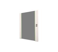 DIGITUS Porta di ricambio in vetro per armadio di rete Unique - 16 U - adatta per DN-19 16-U, DN-19 16U-6/6, DN-19 16-U-3 - con serratura e chiave - vetro di sicurezza - grigio