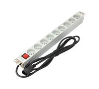 DIGITUS Power Distribution Unit PDU for 19 Rack 9x Type E A-19-STRIP-4-IMP