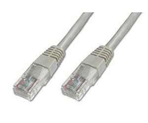 Digitus Premium CAT 5e U-UTP 5m Cat5e U/UTP (UTP) Grigio cavo di rete