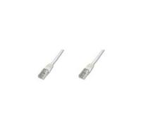 DIGITUS Premium - cavo patch - da RJ-45 (M) a RJ-45 (M) - 2 m - UTP - CAT 6 - schermato - bianco
