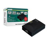 DIGITUS - Print Server Usb 1 Porta - Connettore Rj45 Femmina E Usb pollici A pollici Femmina