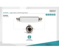 DIGITUS PROTEZIONE CONTRO LE SOVRANTENSIONI 60 W GIGABIT POE