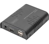 DIGITUS Ricevitore extender KVM HDMI IP, Full HD
