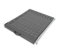 Digitus Ripiano estraibile per armadi da 483 mm 19 Sliding Shelf for 800 mm depth cabinets vented Bl