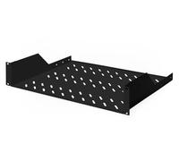 "Ripiano per l''installazione fissa su armadi da 483 mm (19""), Il vano inferiore" Nero, Nero, 25 kg, Turchia, 520 mm, 370 mm, 17316 cm³