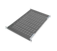 Ripiano Universale Per Armadio Rack 19 Profondità 735 Mm. Allungabile Colore Nero