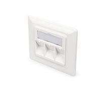 Digitus DN-93821 RJ-45 Bianco presa energia