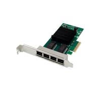 DIGITUS SCHEDA DI RETE GIGABIT ETHERNET A 4 PORTE, RJ45, PCI EXPRESS, INTEL I350