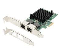 DIGITUS DN-10132 - Scheda di rete, PCI Express, Gigabit Ethernet, 2 RJ45