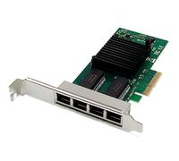 DIGITUS SCHEDA DI RETE GIGABIT ETHERNET A 4 PORTE, RJ45, PCI EXPRESS, INTEL I350